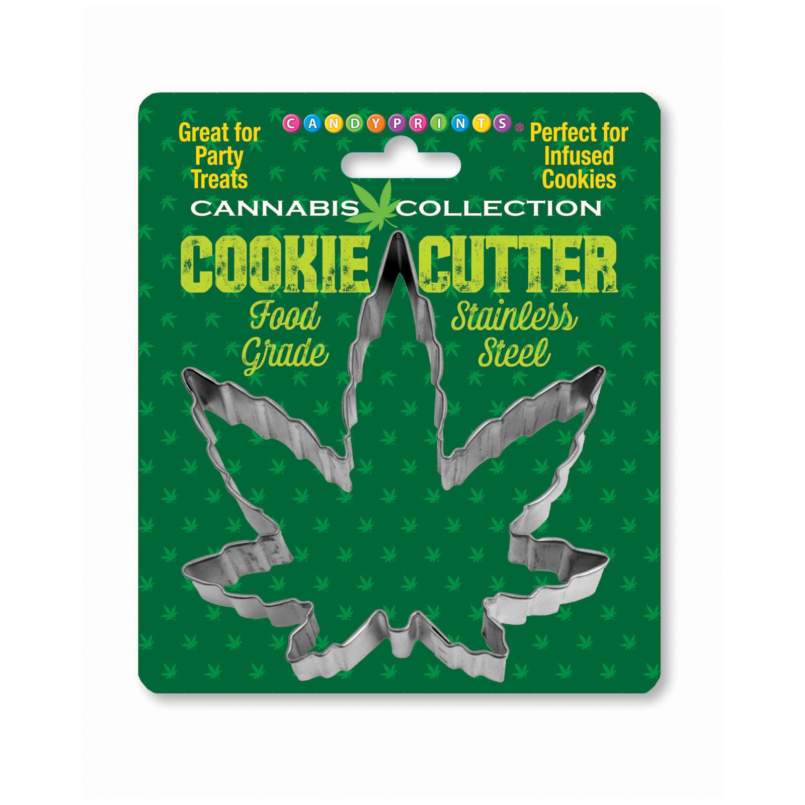 Cortador de Galletas Cannabis Cuatro Pulgadas Cortador de Galletas Cannabis Cuatro Pulgadas