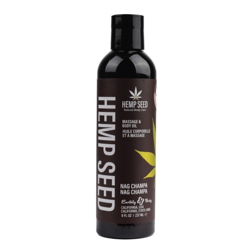 Earthly Body Massage and Body Oil Nag Champa