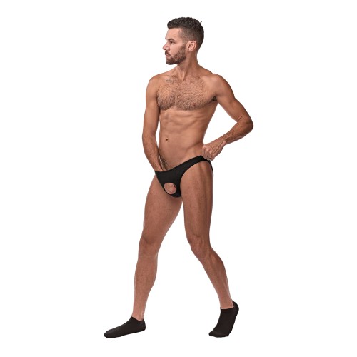 Male Power Nylon Spandex Pouchless Brief