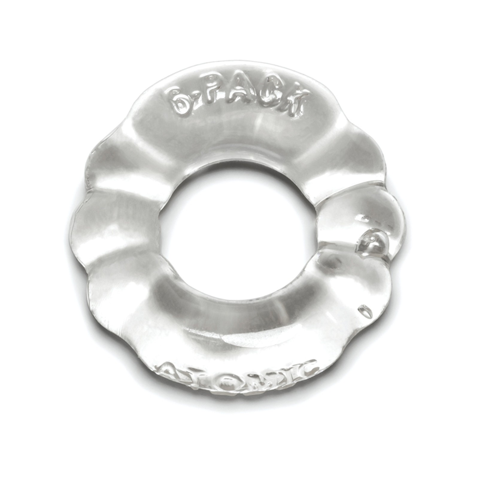 Anillo para el Pene Atomic Jock 6-Pack - Transparente Anillo para el Pene Atomic Jock 6-Pack - Transparente