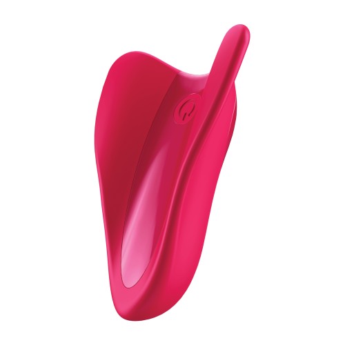Satisfyer High Fly Finger Vibrator Red