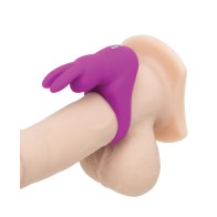Happy Rabbit Rechargeable Cock Ring - Purple