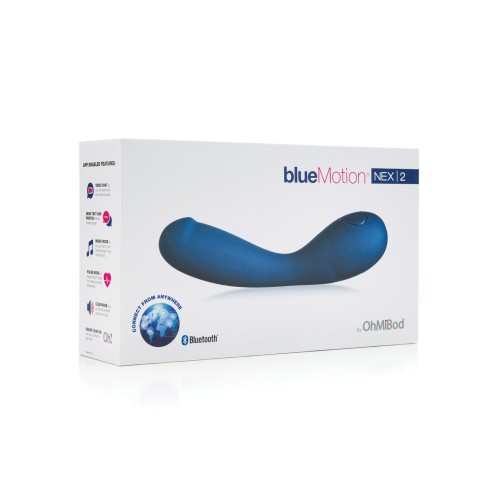 OhMiBod Blue Motion Nex 2 Vibrador G-Spot Marino