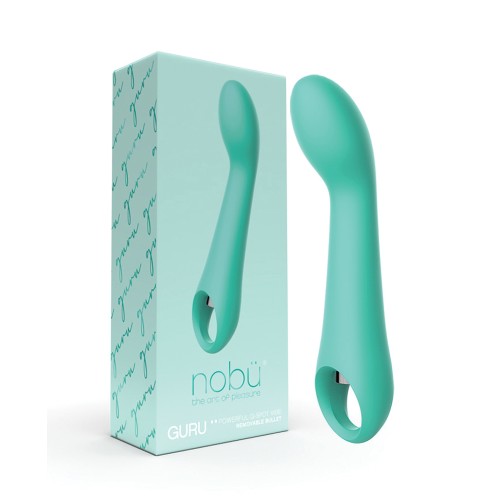 Nobu Essentials Guru G Spot Vibe with Removable Bullet - Turquoise