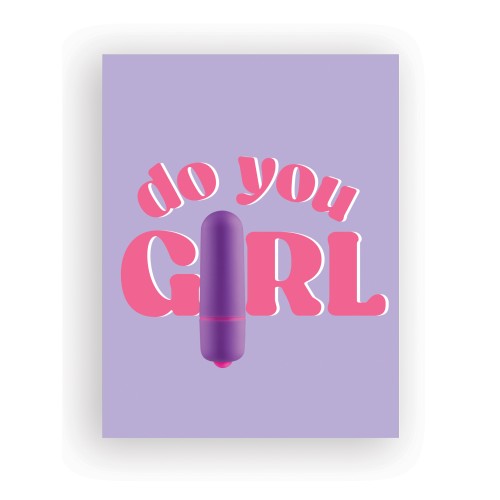 Naughty Greeting Card with Vibrator - Fun Surprise