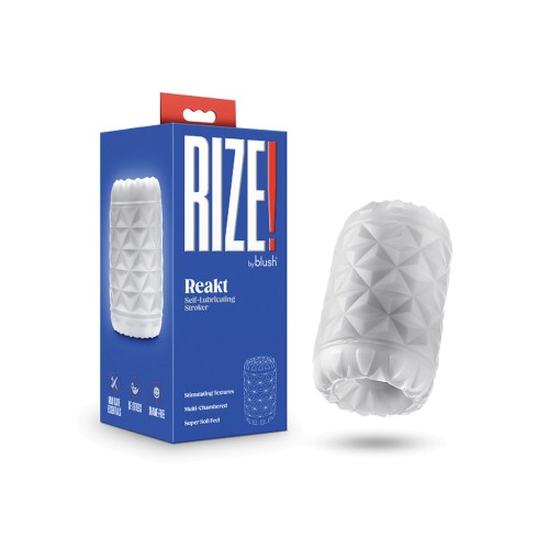 Blush Rize Self Lubricating Stroker Reakt