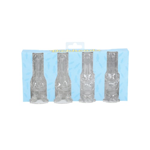 Dickheads Couples Tall Shot Glass Set - Fun Drinking