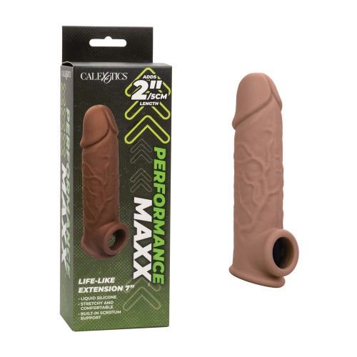 Extensión de Pene Realista Performance Maxx de 7 Pulgadas