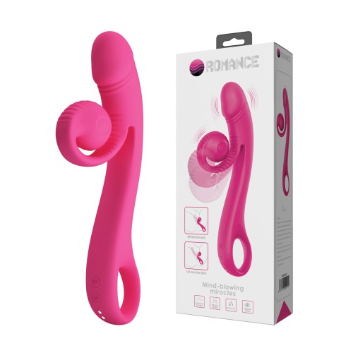 Pretty Love Beau Snail Rabbit - Hot Pink