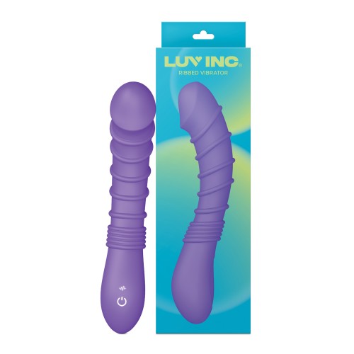 Vibrador Ribeteado para Punto G Luv Inc Morado