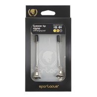 Pinzas para Pezones Ajustables Spartacus con Campanas