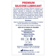 Swiss Navy Lube Silicone - 4 oz