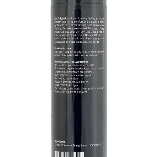 Pjur Original Lubricante Personal de Silicona - Botella de 250 ml