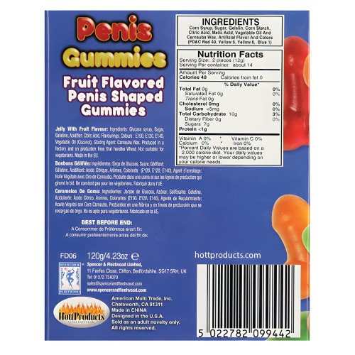 Gomitas de Pene - 5.35 oz