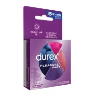Durex Condoms Pleasure Pack - Box of 3