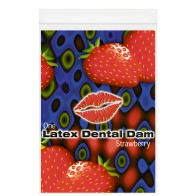 Trust Dam Latex Dental Dam - Strawberry