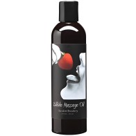 Earthly Body Edible Massage Oil - Strawberry