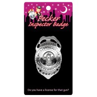 Pecker Inspector Badge