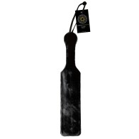 Sportsheets Leather Paddle - Black Fur