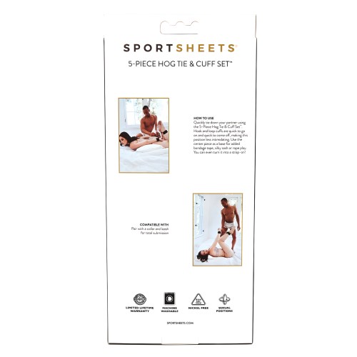 Sportsheets Conjunto de 5 Piezas de Atadura y Muñequera