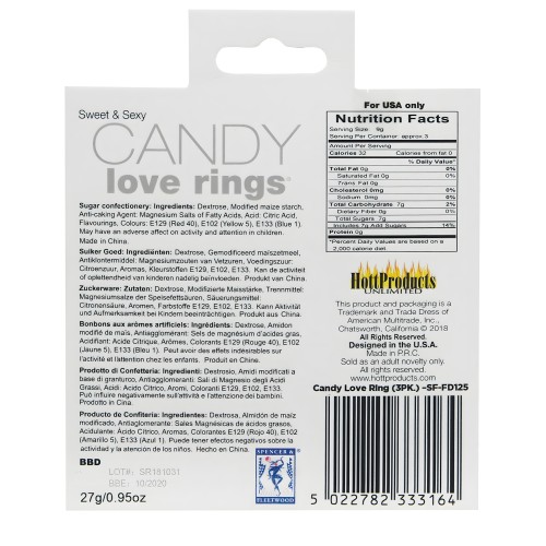 Candy G-String - Edible and Fun