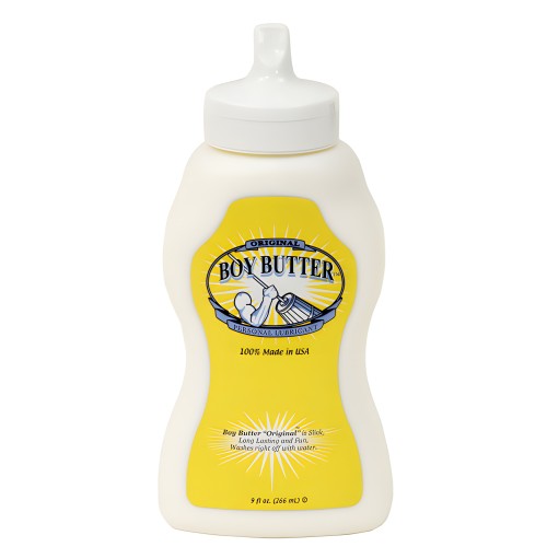 Boy Butter Churn Style - Botella de 9 oz - Lubricante Comestible