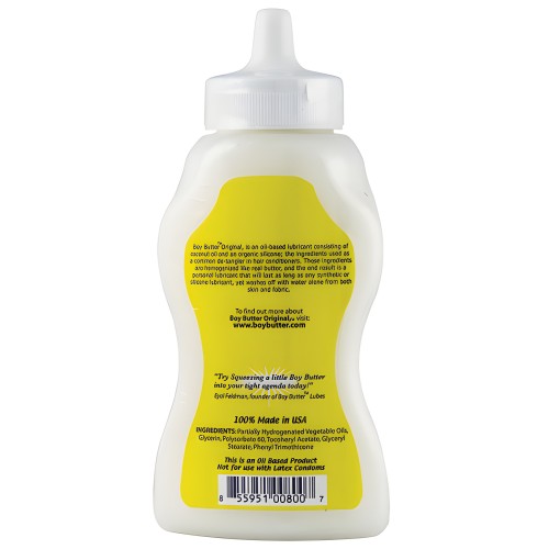 Boy Butter Churn Style - Botella de 9 oz - Lubricante Comestible