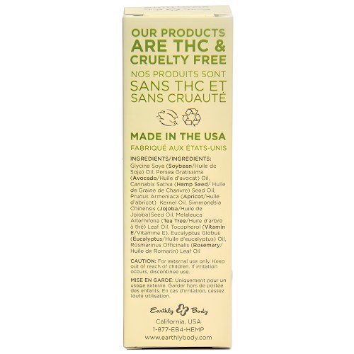 Earthly Body Hemp Miracle Oil 1 oz