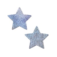 Pastease Estrella Brillante Plateado O/S