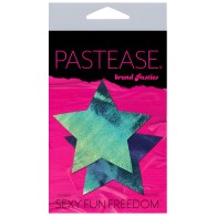 Pastease Estrella Brillante Plateado O/S