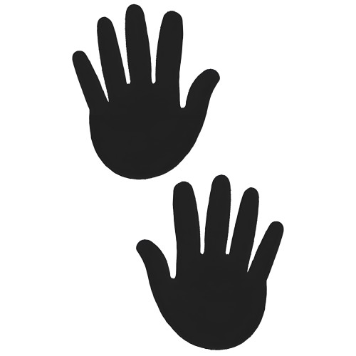 Pastease Manos - Negro O/S