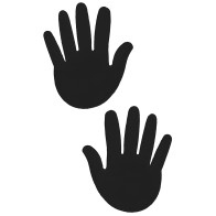 Pastease Manos - Negro O/S