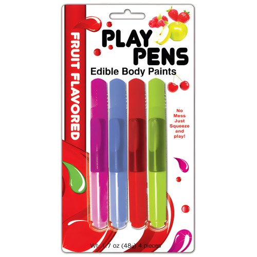 Pinceles Comestibles para el Cuerpo