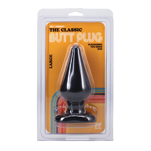 Classic Butt Plug - Grande Negro
