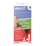 Pene Realista 6" ULTRASKYN - Blanco