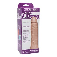 Dong Delgado Vac-U-Lock de 7" - Blanco
