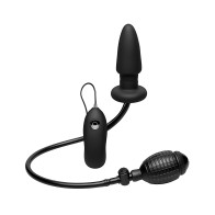 Deluxe Wonder Plug Inflatable Vibrating Butt Plug - Multi Speed