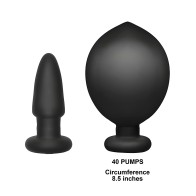 Deluxe Wonder Plug Inflatable Vibrating Butt Plug - Multi Speed