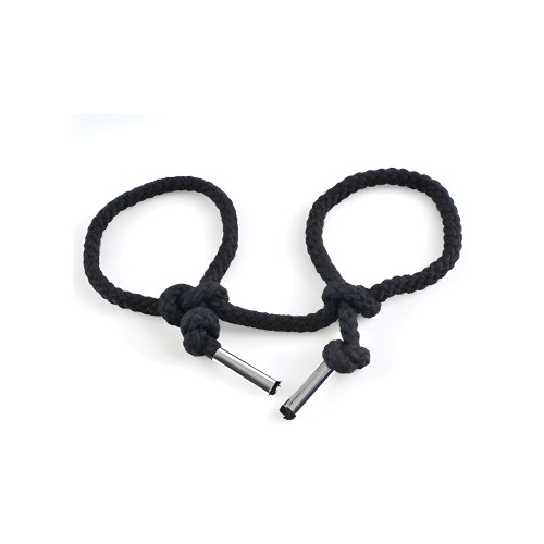 Set de Bondage con Cuerda de Seda de la Serie Fetish Fantasy