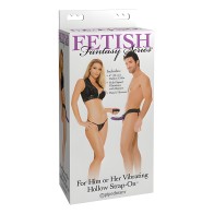 Serie Fetish Fantasy Strap-On Vibrador - Púrpura