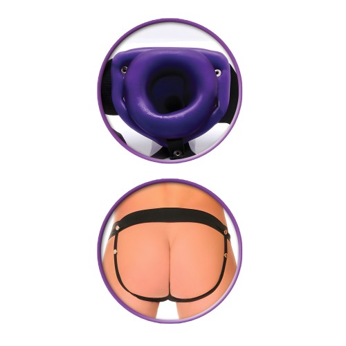 Fetish Fantasy Vibrating Strap-On - Purple