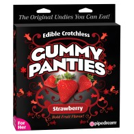 Edible Crotchless Gummy Panty - Strawberry