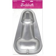 Bachelorette Pecker Cake Pan - Silver