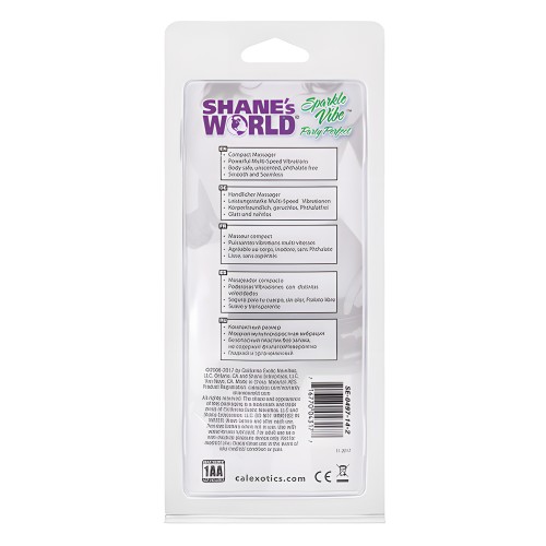 Vibrador Brillante de Shane