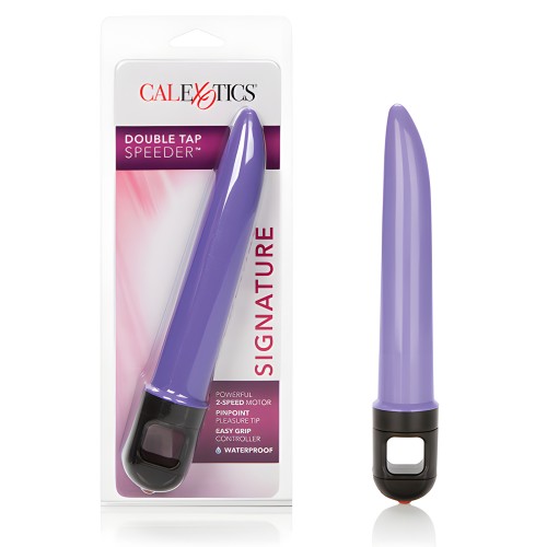 Vibrador Double Tap Speeder - Morado