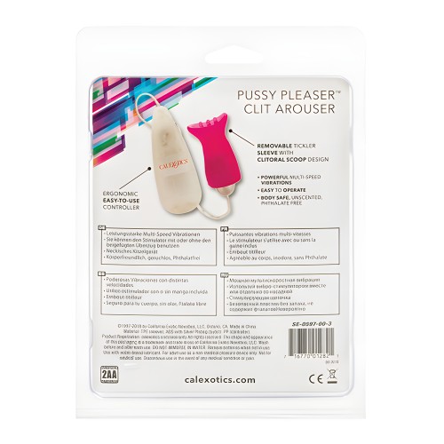 Excitador de Clítoris Pussy Pleaser - Rosa