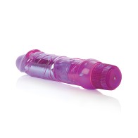 Crystalessence 6.5" Gyrating Penis - Purple