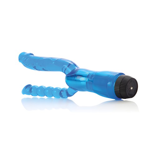 Crystalessence 5" Dual Penetrator - Blue