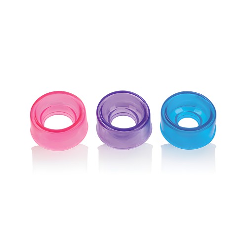 Bomba Big Man de 12" con 3 Mangas de Talla - Transparente