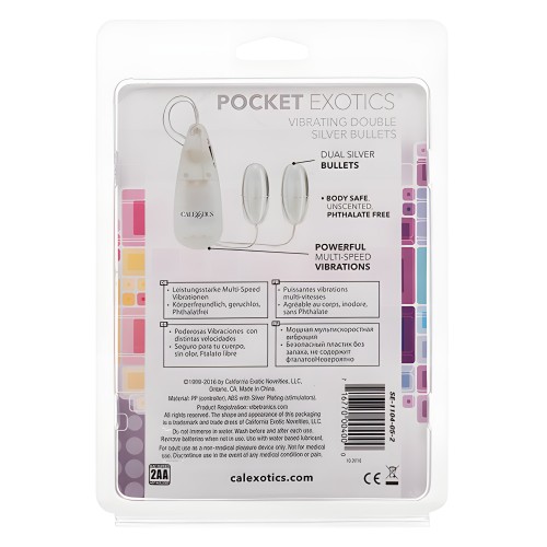 Pocket Exotics Double Silver Bullets